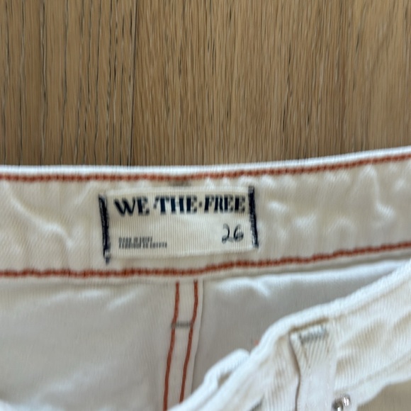 Free People The Pacifica High Rise Slim Straight Leg Jeans size 26 - Picture 2 of 4